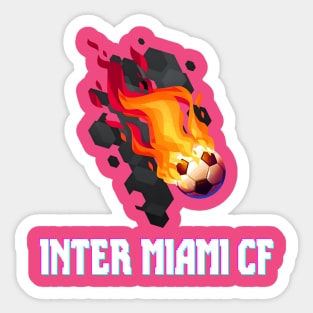 Miami Soccer Sticker